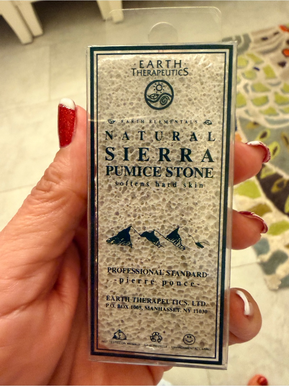 Earth Therapeutics Natural Sierra Pumice Stone - Natural